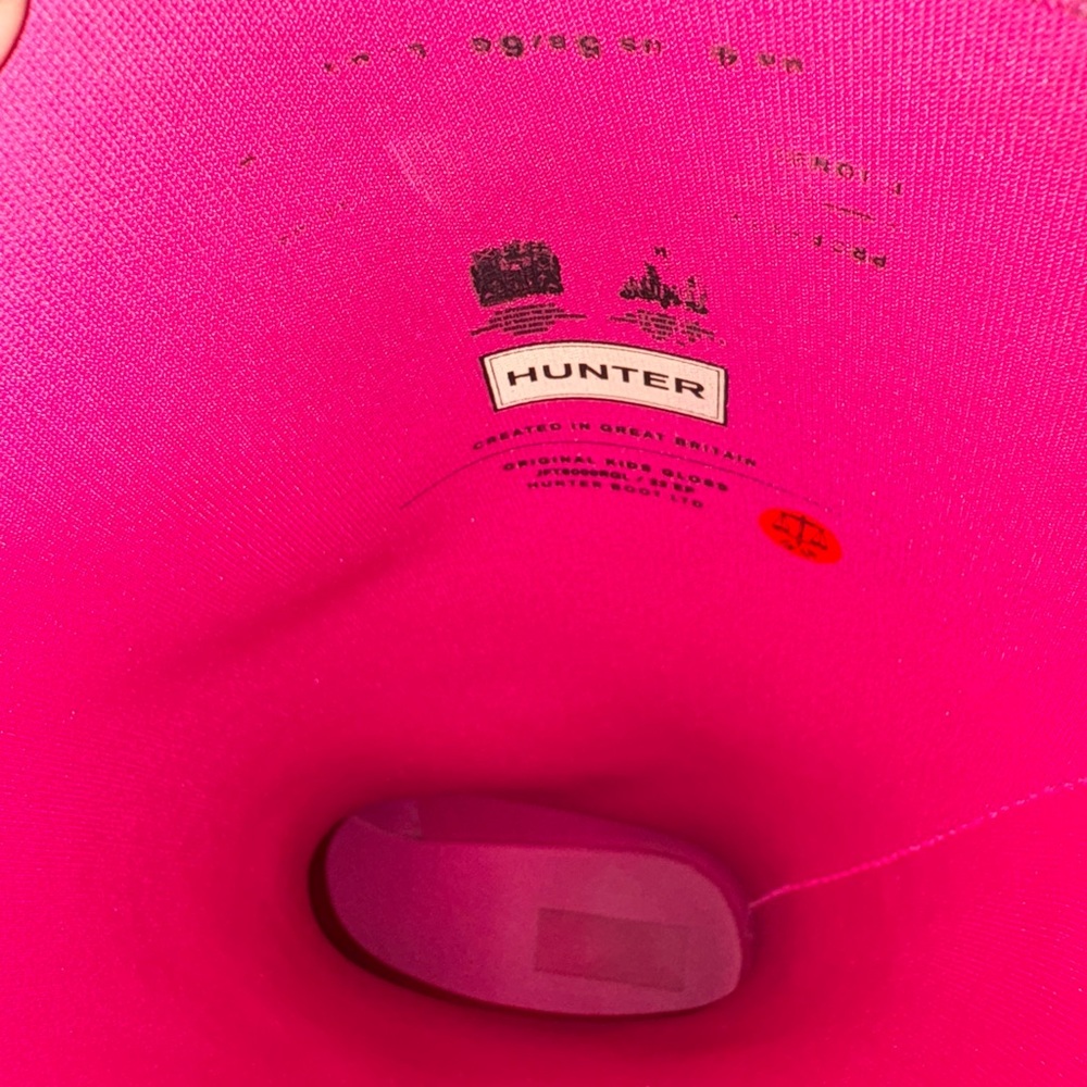 Hunter Pink Rain Boots - Picture 5 of 15